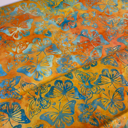Island Batiks Fabric From Bali 12 Colours Set 4 Quilting Patchwork Craft 100% Premium Cotton Fabric