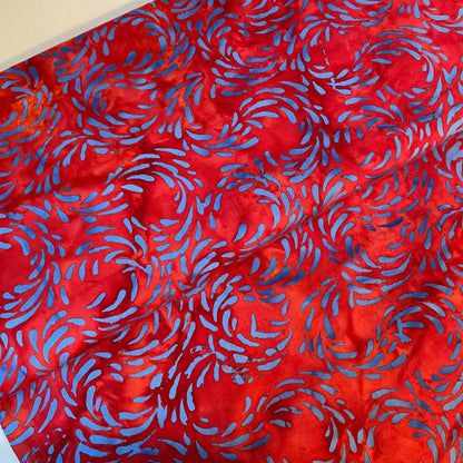 Island Batiks Fabric From Bali 12 Colours Set 4 Quilting Patchwork Craft 100% Premium Cotton Fabric