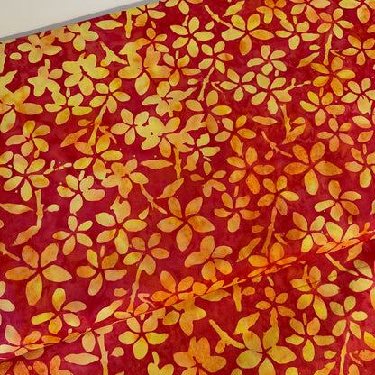 Island Batiks Fabric From Bali 12 Colours Set 4 Quilting Patchwork Craft 100% Premium Cotton Fabric