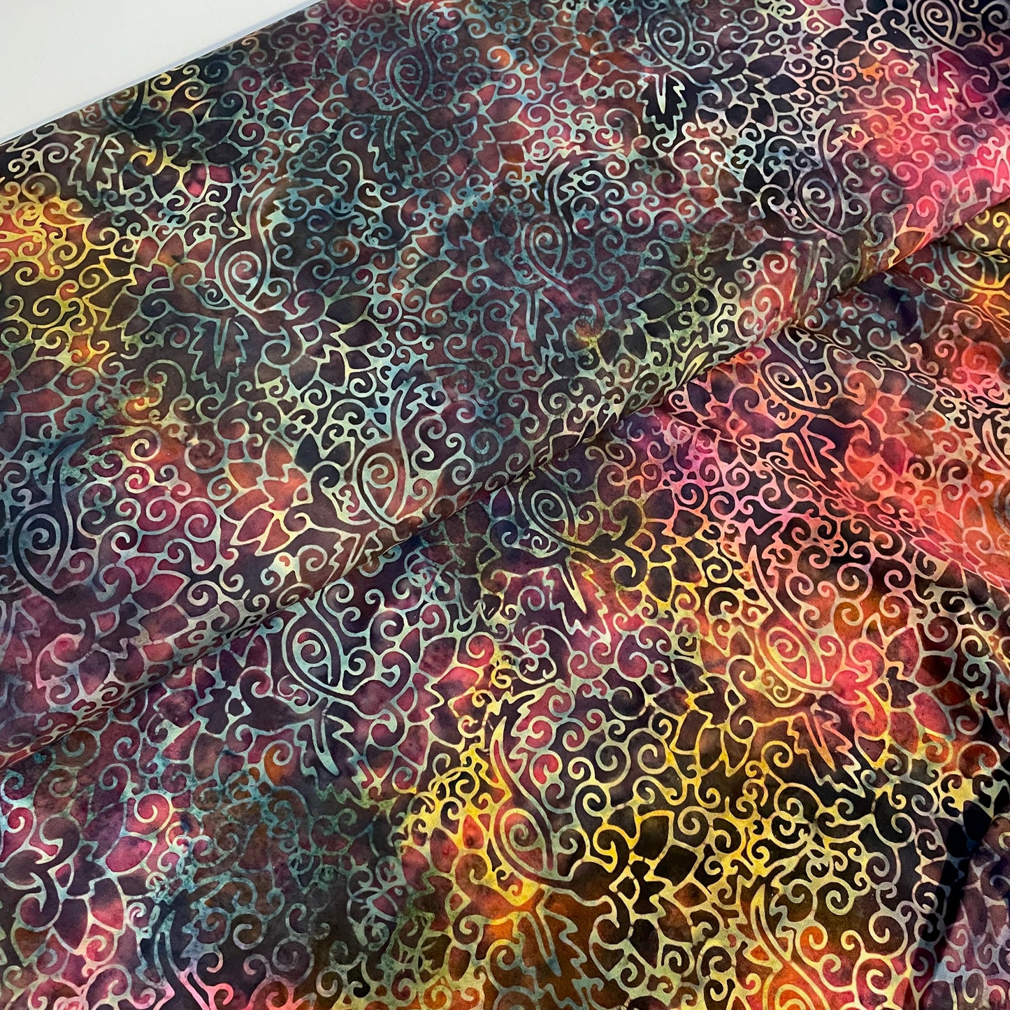 Island Batiks Fabric From Bali 12 Colours Set 4 Quilting Patchwork Craft 100% Premium Cotton Fabric