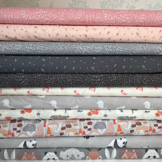 Dear Stella New Here 11 Designs 100% Cotton Shirting Fabric Patchwork Quilting Craft