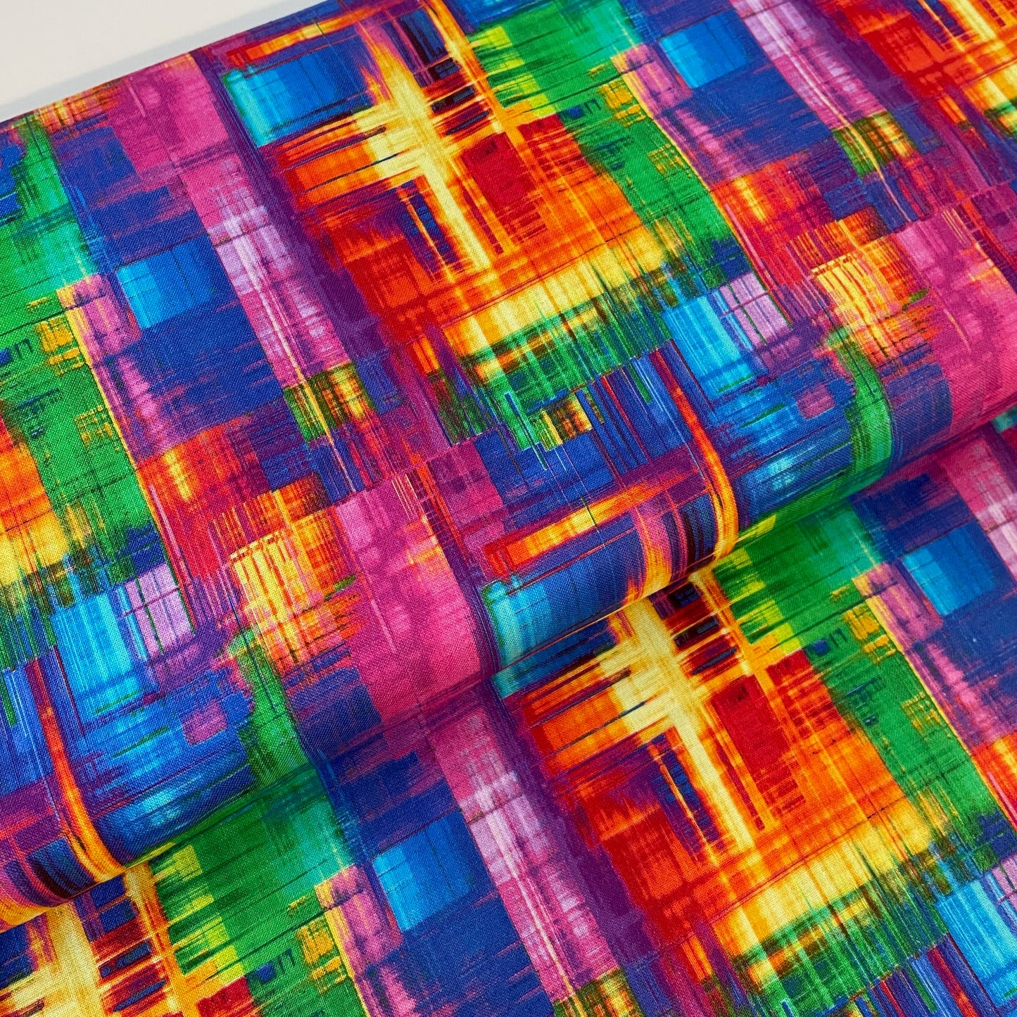 Timeless Treasures & More Rainbow Coloured Fabric 5 Designs Craft Patchwork Quilting 100% Premium Cotton Fabric