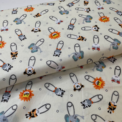EQS Dear Stella Moda Teddy Bear Jungle Animals Woodland Birdhouse  Children's 4 Designs 100% Cotton Fabric Patchwork Quilting Craft