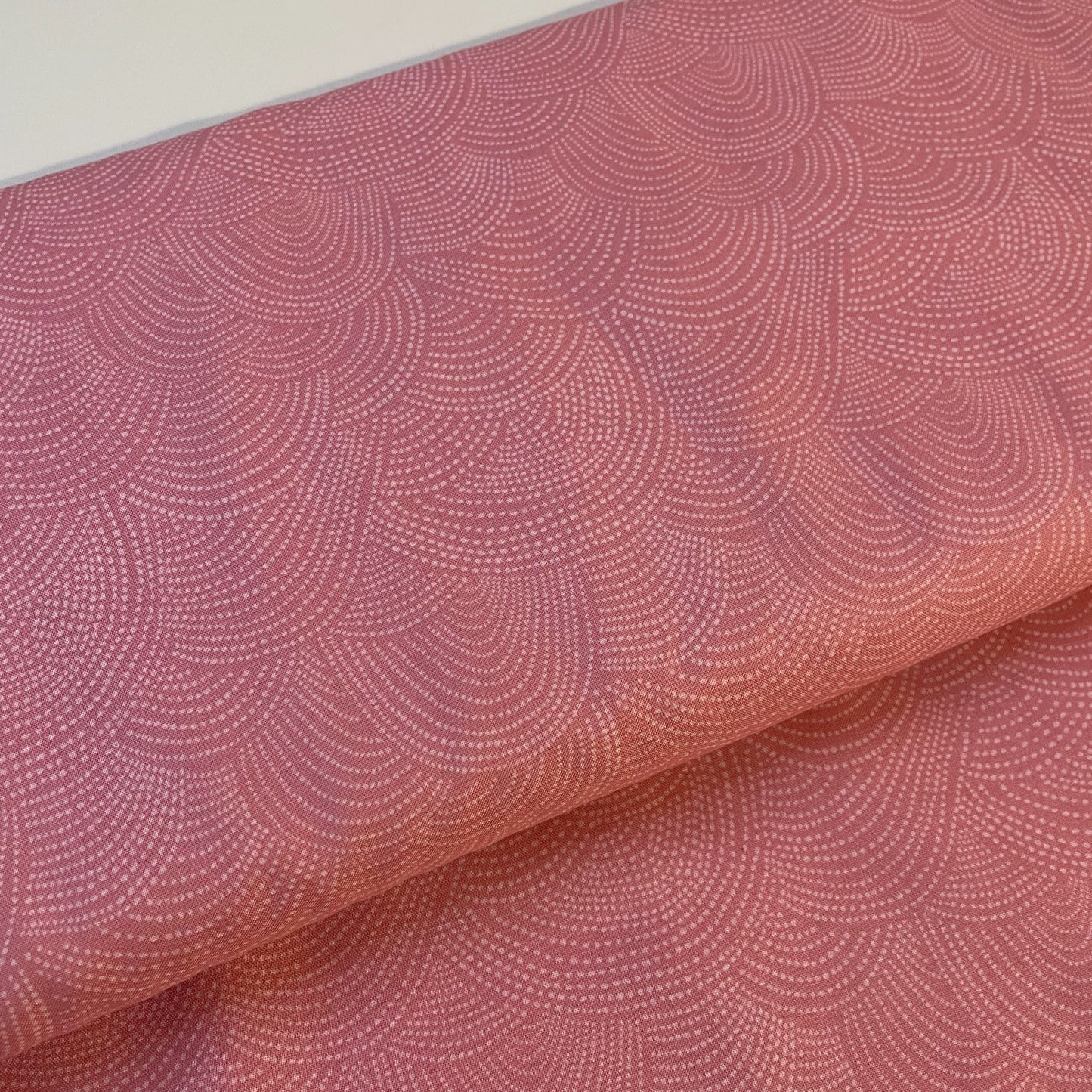 Dear Stella Pink Paradise by Rae Ritchie Scallops 4 Colours Fabric Craft Patchwork Quilting 100% Premium Cotton Fabric
