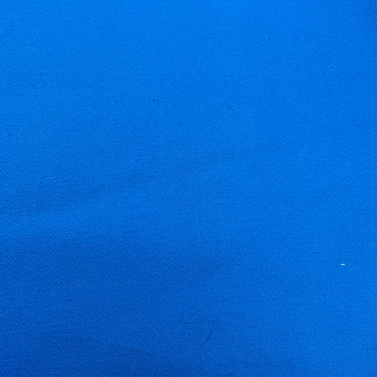 Blue 100% Cotton Canvas Wide Fabric