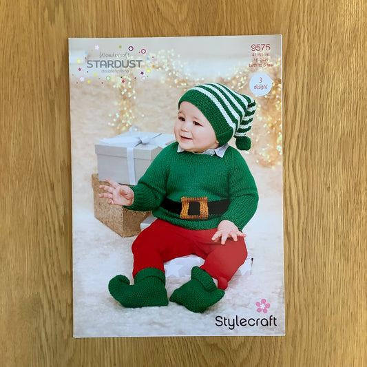 Stylecraft Wondersoft Stardust Double Knitting DK Pattern Birth - 5 Years 9575