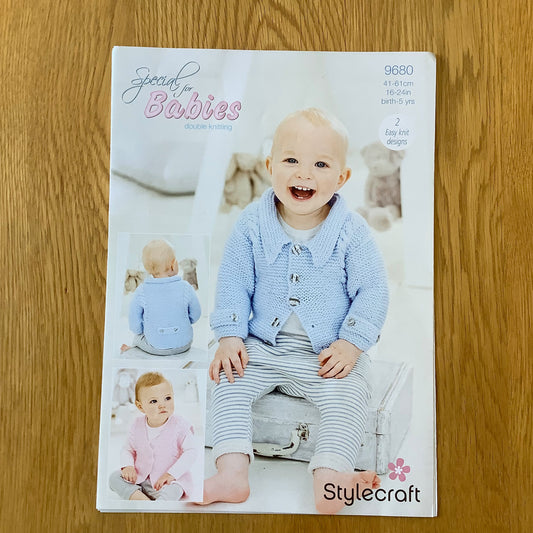 Stylecraft Special For Babies Double Knitting DK Pattern Birth - 5 Years 9680