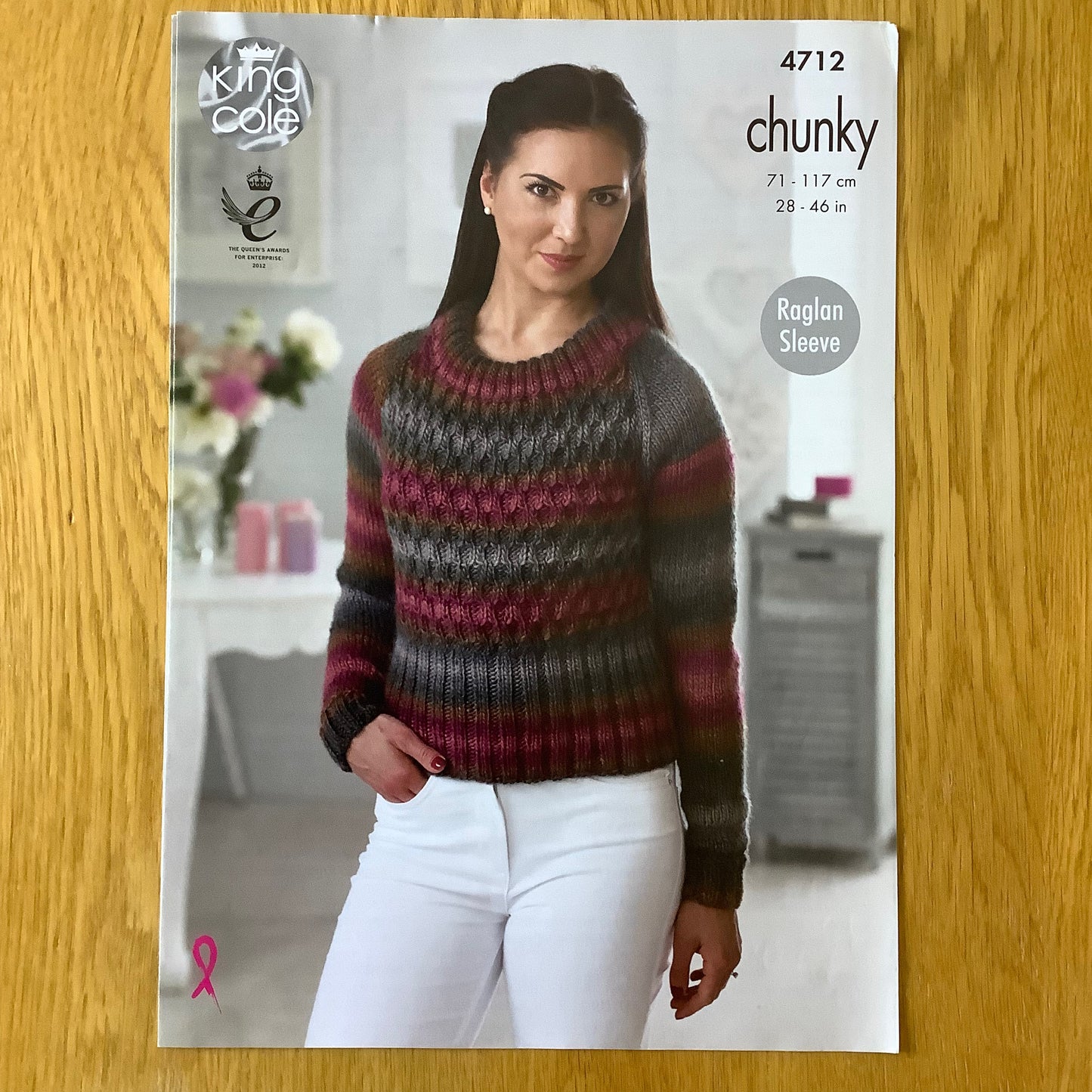 King Cole Ladies Riot Chunky Knitting Pattern 28" - 46" 4712