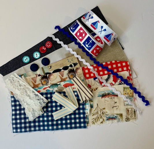 Seaside Slow Stitch Inspiration Bundle — Taster Kit
