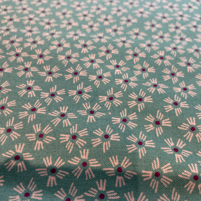Makower Henna Beth Studley Set 1 | Floral Geometric 12 Designs | Patchwork Quilting | 100% Cotton