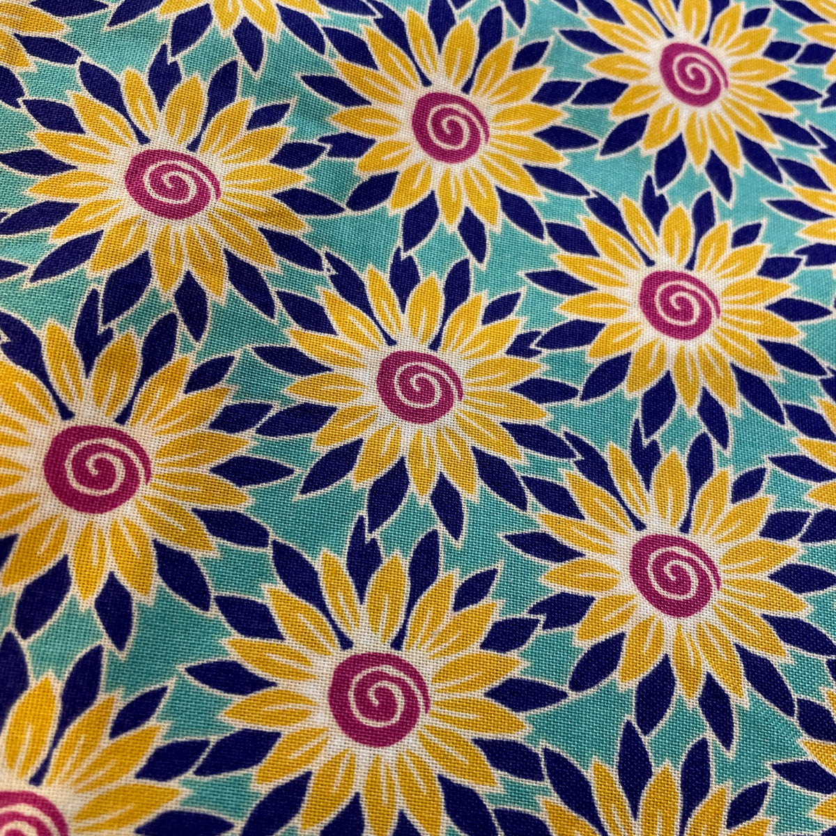 Makower Henna Beth Studley Set 1 | Floral Geometric 12 Designs | Patchwork Quilting | 100% Cotton
