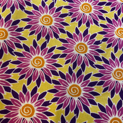 Makower Henna Beth Studley Set 1 | Floral Geometric 12 Designs | Patchwork Quilting | 100% Cotton