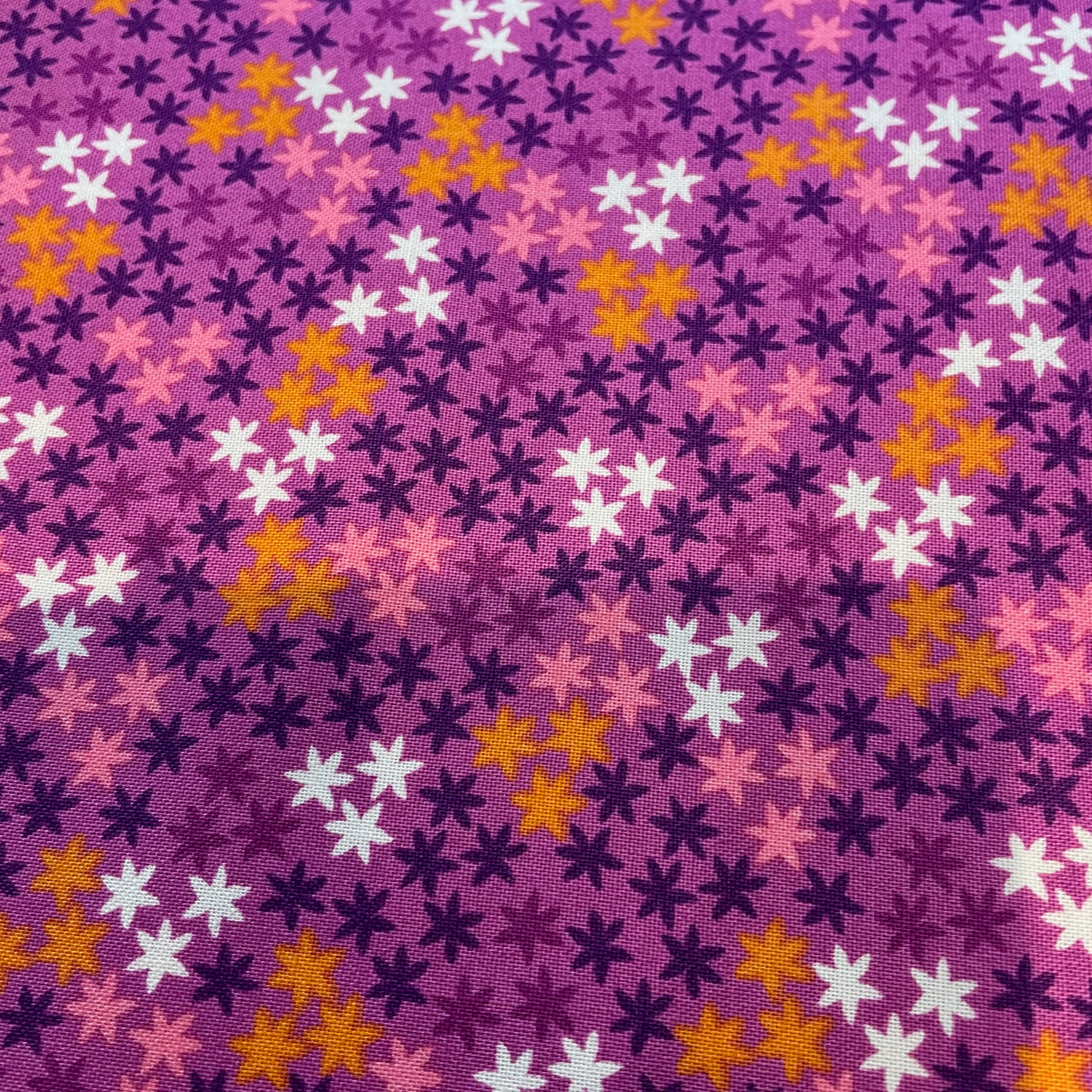 Makower Henna Beth Studley Set 2 | Star Circle Zig Zag Stripe | 12 Designs | Patchwork Quilting | 100% Cotton