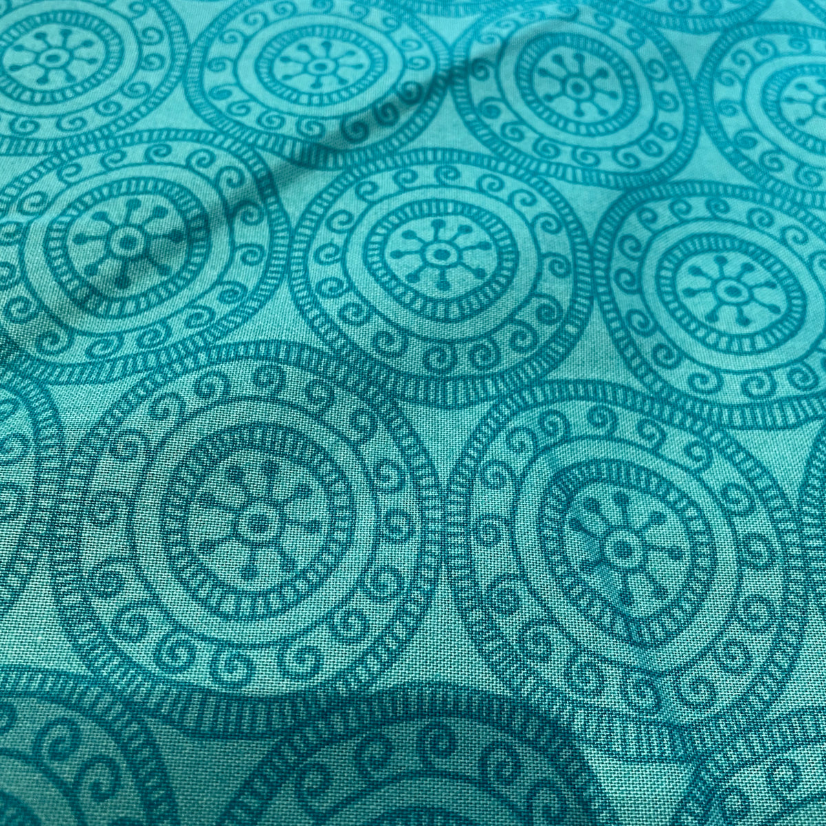 Makower Henna Beth Studley Set 2 | Star Circle Zig Zag Stripe | 12 Designs | Patchwork Quilting | 100% Cotton