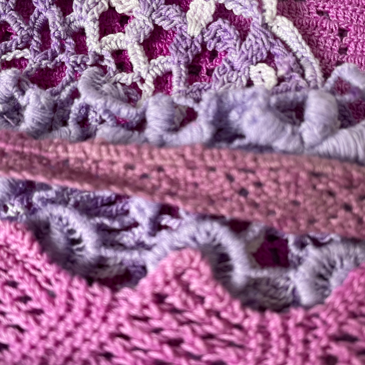 Hand-Dyed Vintage Textile Pack No.2 — Purple, Lilac, Grey & Plum