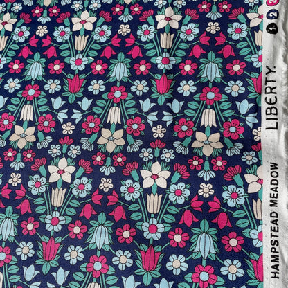 Liberty Of London 15 Different Fabrics Flower Show Midnight Garden Collection £12 per metre 100% Premium Cotton Fabric Quilting Craft Home Decor