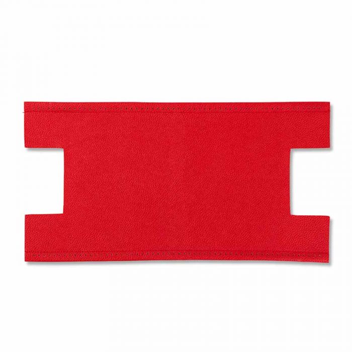 Prym Caroline Sew On Faux Leather Bag Base - Medium Red or Beige
