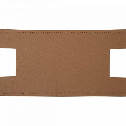 Prym Caroline Sew On Faux Leather Bag Base - Medium Red or Beige