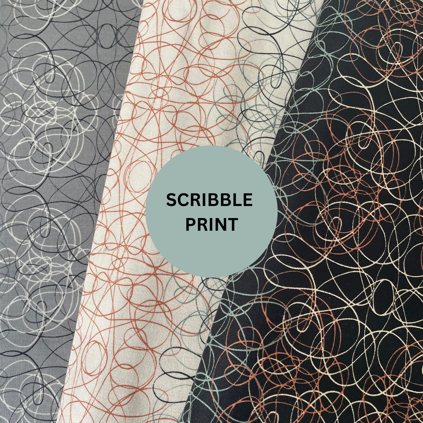 Sew Your Own Scrunchies Kit | 6 Different Kits | Beginner Sewing Kit | Premium Cotton Fabric | Full Instructions Included