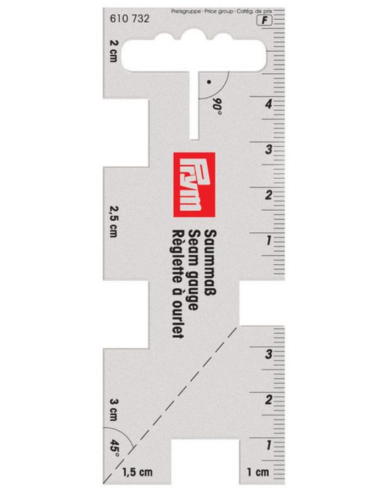 Prym Gauges Hand Gauge 610730 Small Gauge 610371 Seam Gauge 610732