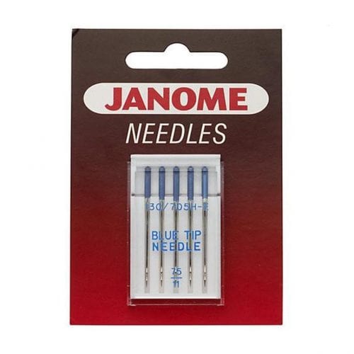Janome Blue Tip Sewing Machine Needles 75/11 990311000