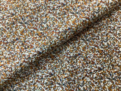 Makower Landscape Mini Pebbles Fabric 1362-1 Beach  Seascapes  100% Quilting Cotton