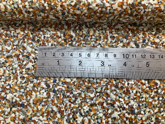 Makower Landscape Mini Pebbles Fabric 1362-1 Beach  Seascapes  100% Quilting Cotton