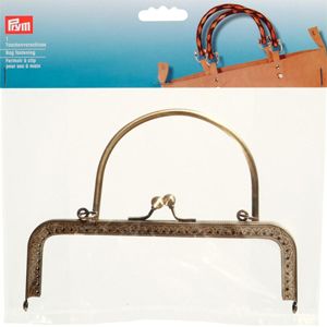 Prym Bag Fastening Elizabeth Antique Brass