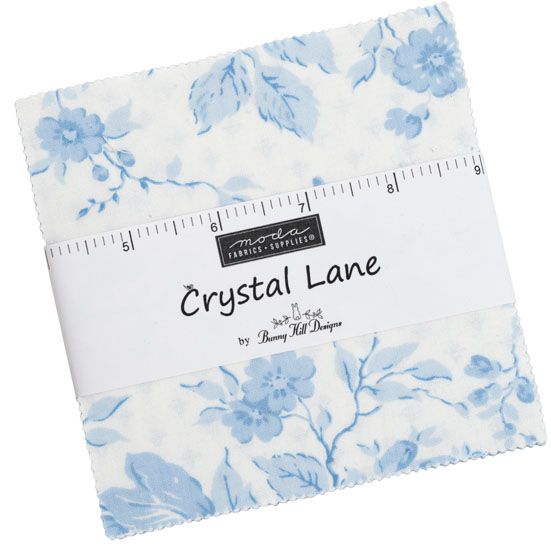 Moda Crystal Lane by Bunny Hill Charm Pack 100% Quilting Cotton
