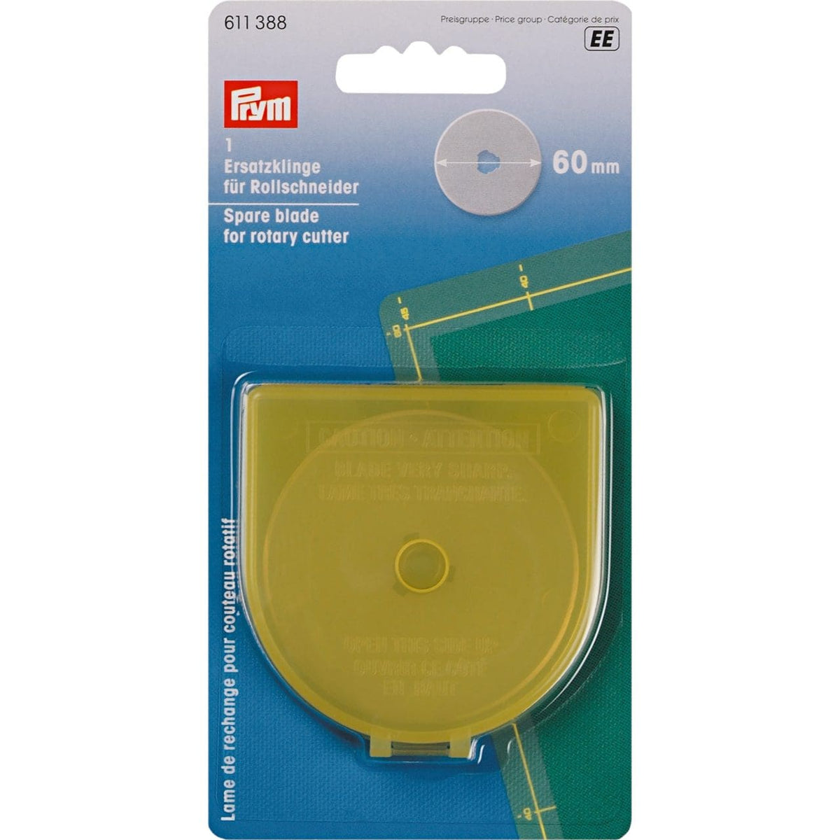 Prym Rotary Cutter Replacement Blades 60mm 28mm 18mm