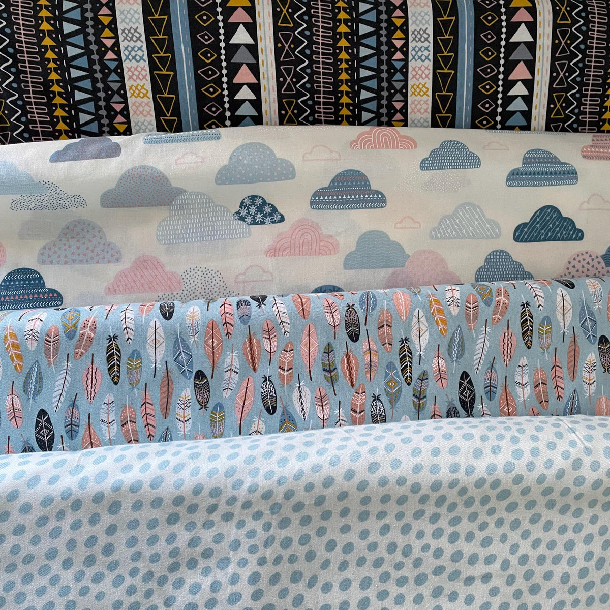 Moda Wild & Free by Abi Hall Fabric Cotton Quilting Patchwork, Craft Material