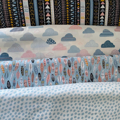 Moda Wild & Free by Abi Hall Fabric Cotton Quilting Patchwork, Craft Material