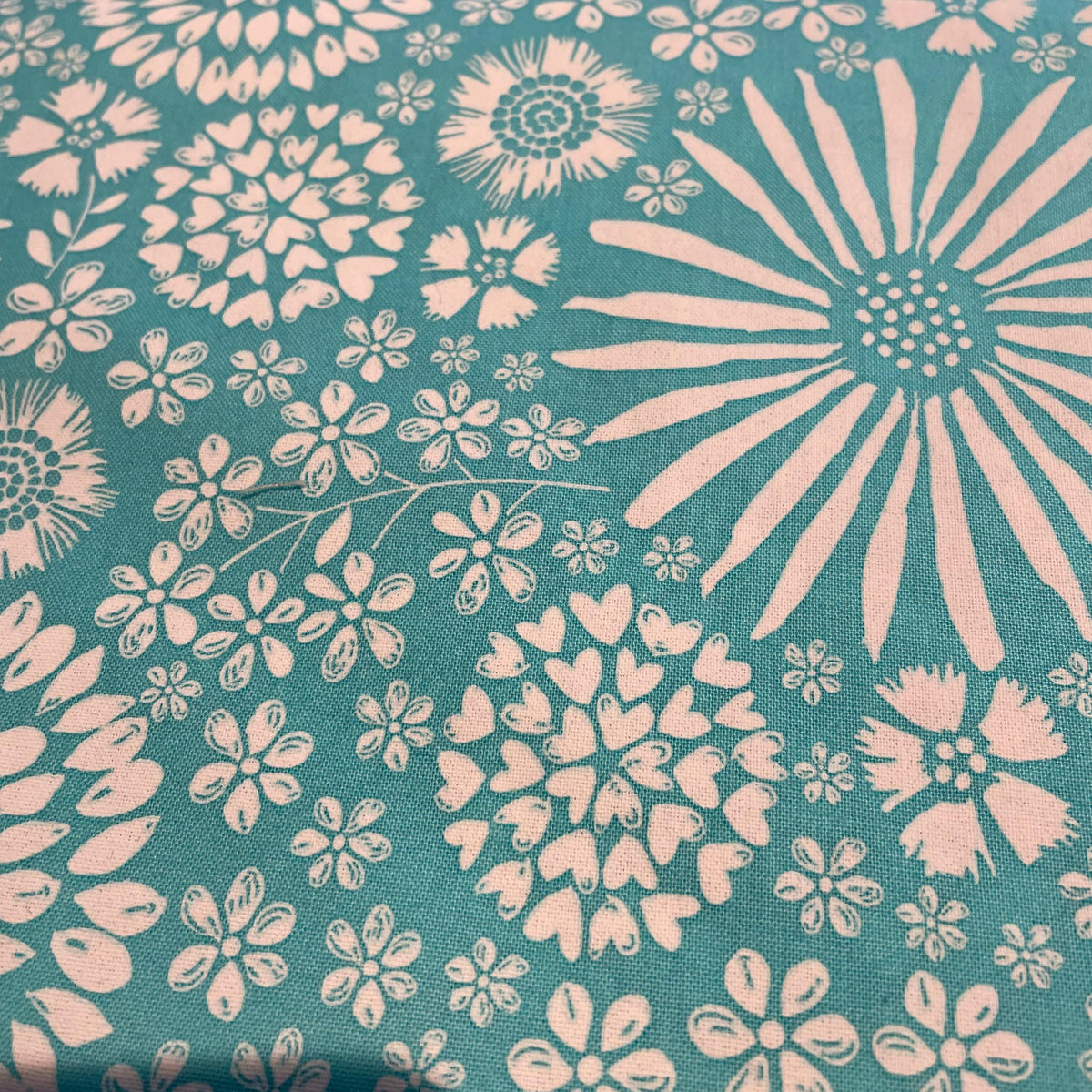 Michael Miller Floral Pop | Floral Geometric 3 Designs | Patchwork Quilting | 100% Cotton