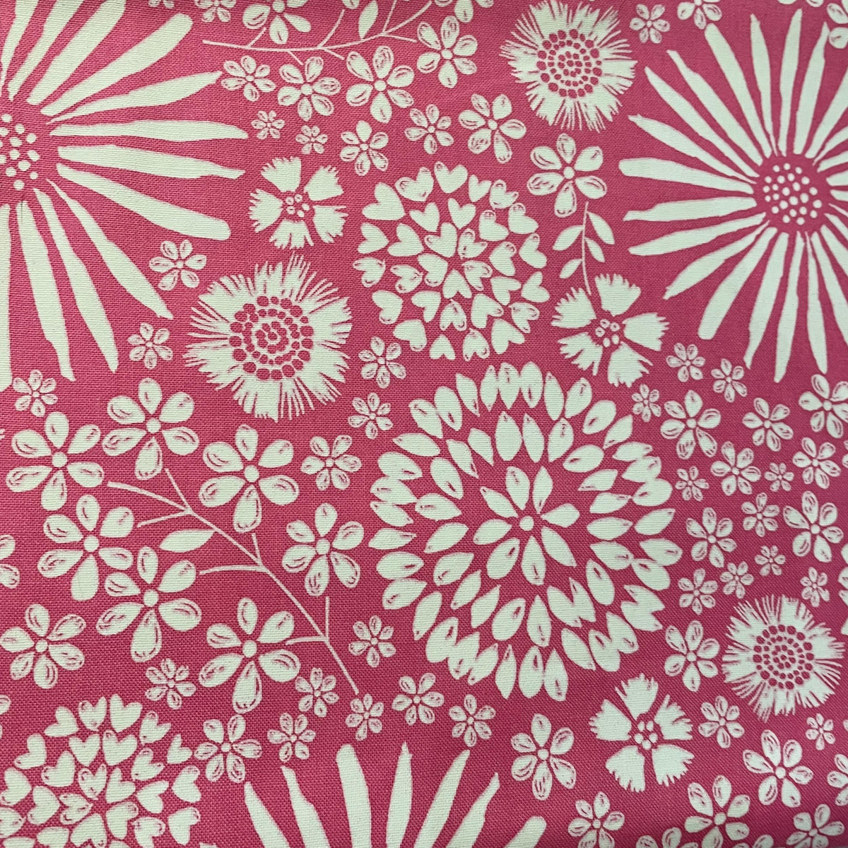 Michael Miller Floral Pop | Floral Geometric 3 Designs | Patchwork Quilting | 100% Cotton