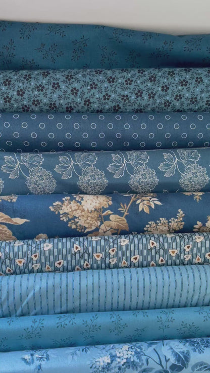 Blue Sky Collection — Edyta Sitar for Andover Fabrics | 100% Premium Cotton Quilting Fabric | Fat Quarter | Long Quarter | Half Metre | Metre