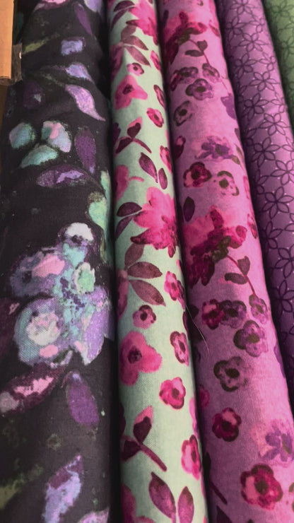 Marcus Fabrics Night Riviera | Floral Geometric Butterflies 15 Designs | Patchwork Quilting | 100% Cotton