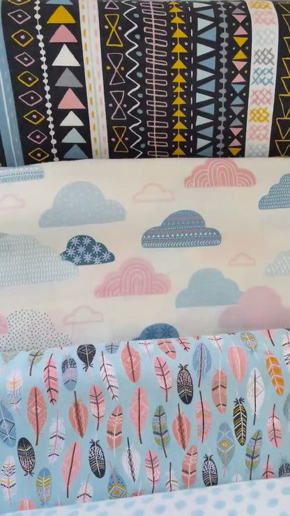 Moda Wild & Free by Abi Hall Fabric Cotton Quilting Patchwork, Craft Material