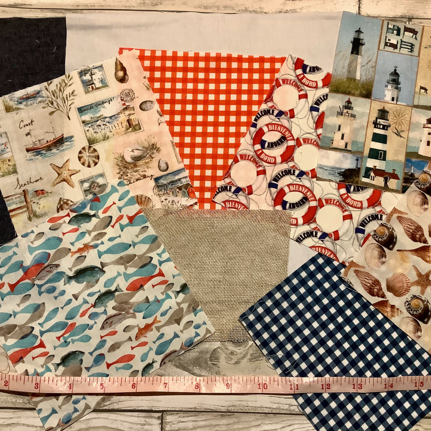 Seaside Slow Stitch Inspiration Bundle — Taster Kit