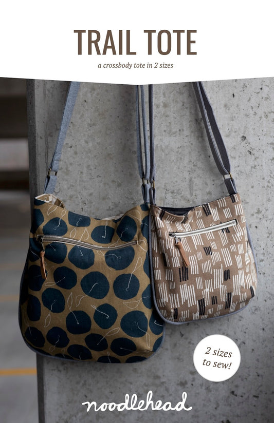 Trail Tote Bag Making Pattern by Noodlehead