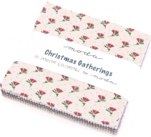 Moda Christmas Gatherings Charm Pack 100% Quilting Cotton