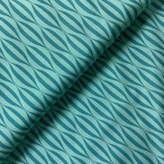 Moda Blue and Turquoise Abstract Design 1594-16 100% Premium Cotton Fabric