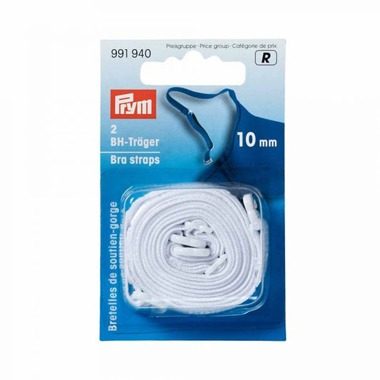 Prym Bra Straps Replacement White 10mm 991940 Low Back White 20mm 991961 H Clip 991872