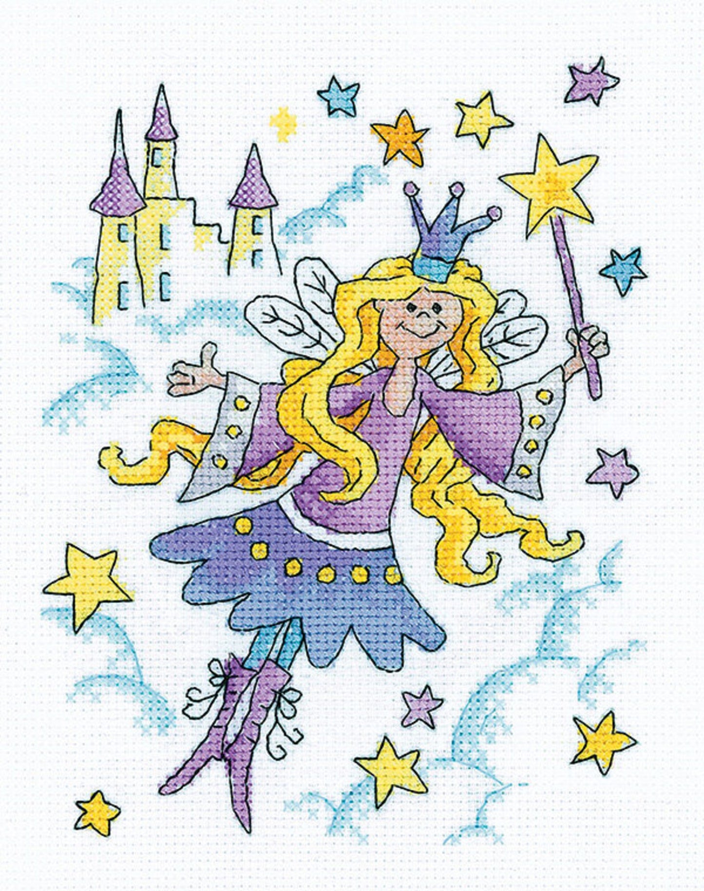 Heritage Crafts Karen Fairy Princess Cross Stitch Kit